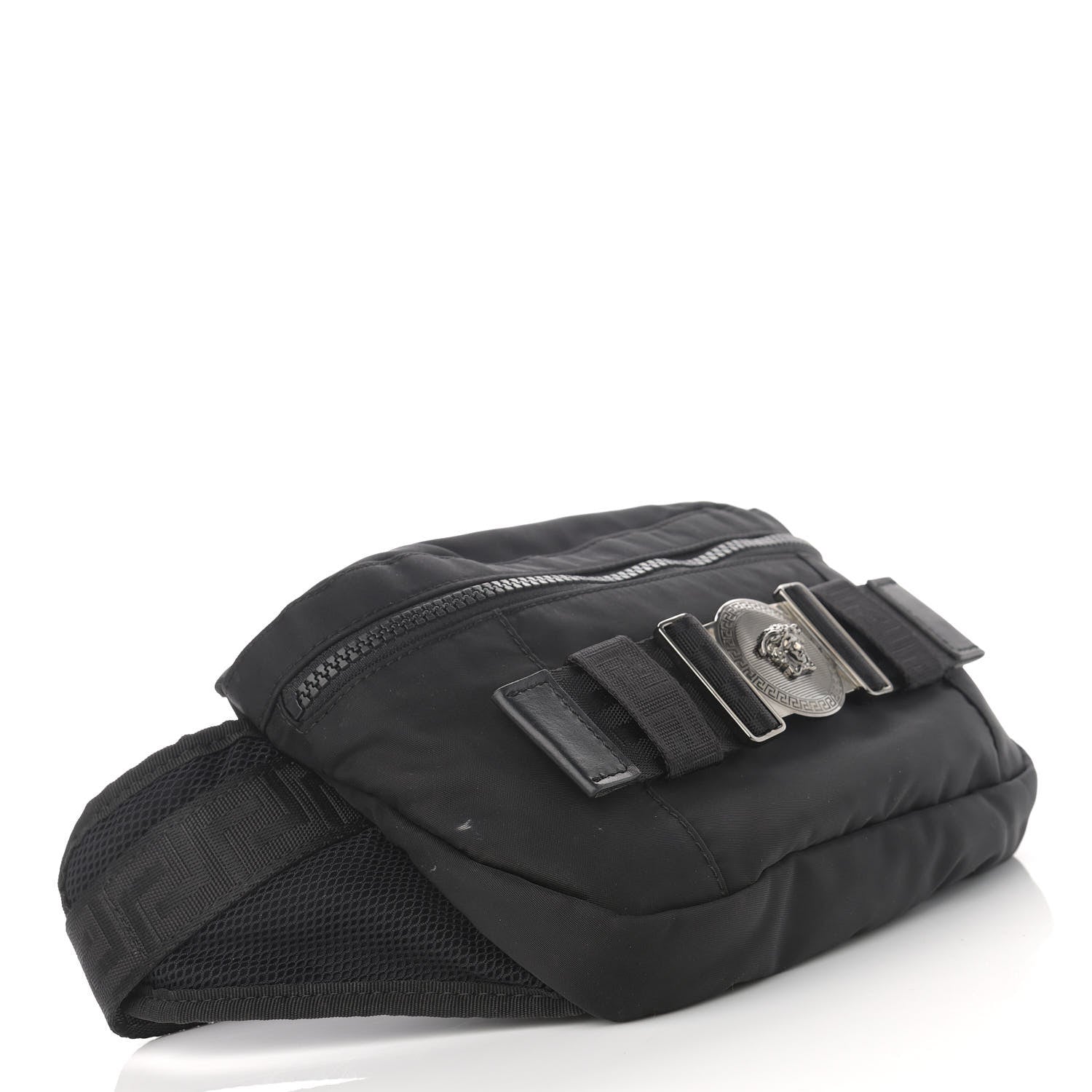 Versace Nylon Palazzo Medusa Belt Bag Black 4 of 13