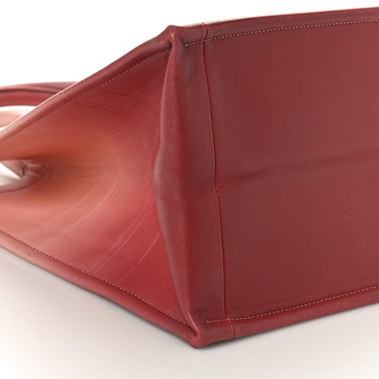 Christian Dior Gradient Smooth Calfskin Embossed Medium Book Tote Pink 7 of 9