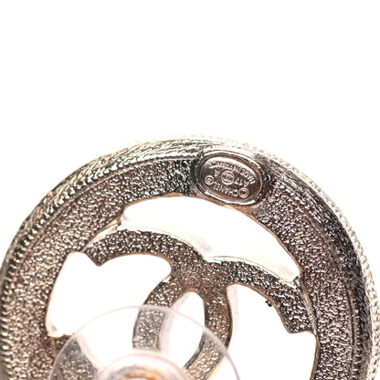 Chanel Pearl CC Round Earrings Gold 4 of 5