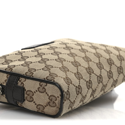 Gucci Monogram Belt Bag Dark Brown 9 of 15