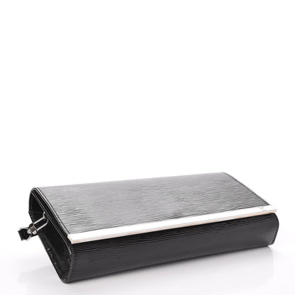Louis Vuitton Electric Epi Sevigne Clutch Black 4 of 6