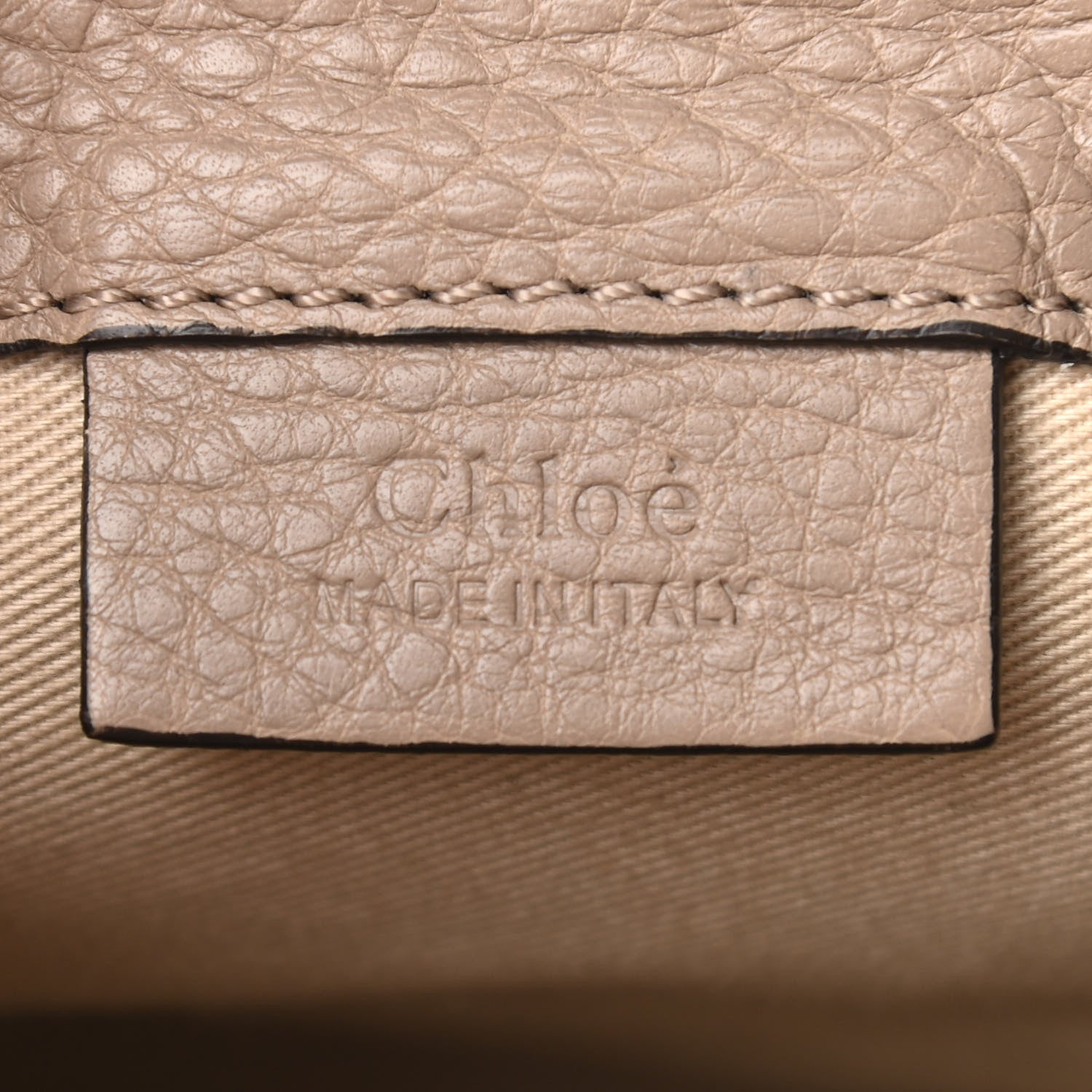 Chloe Suede Calfskin Mini Faye Backpack Motty Grey 6 of 10