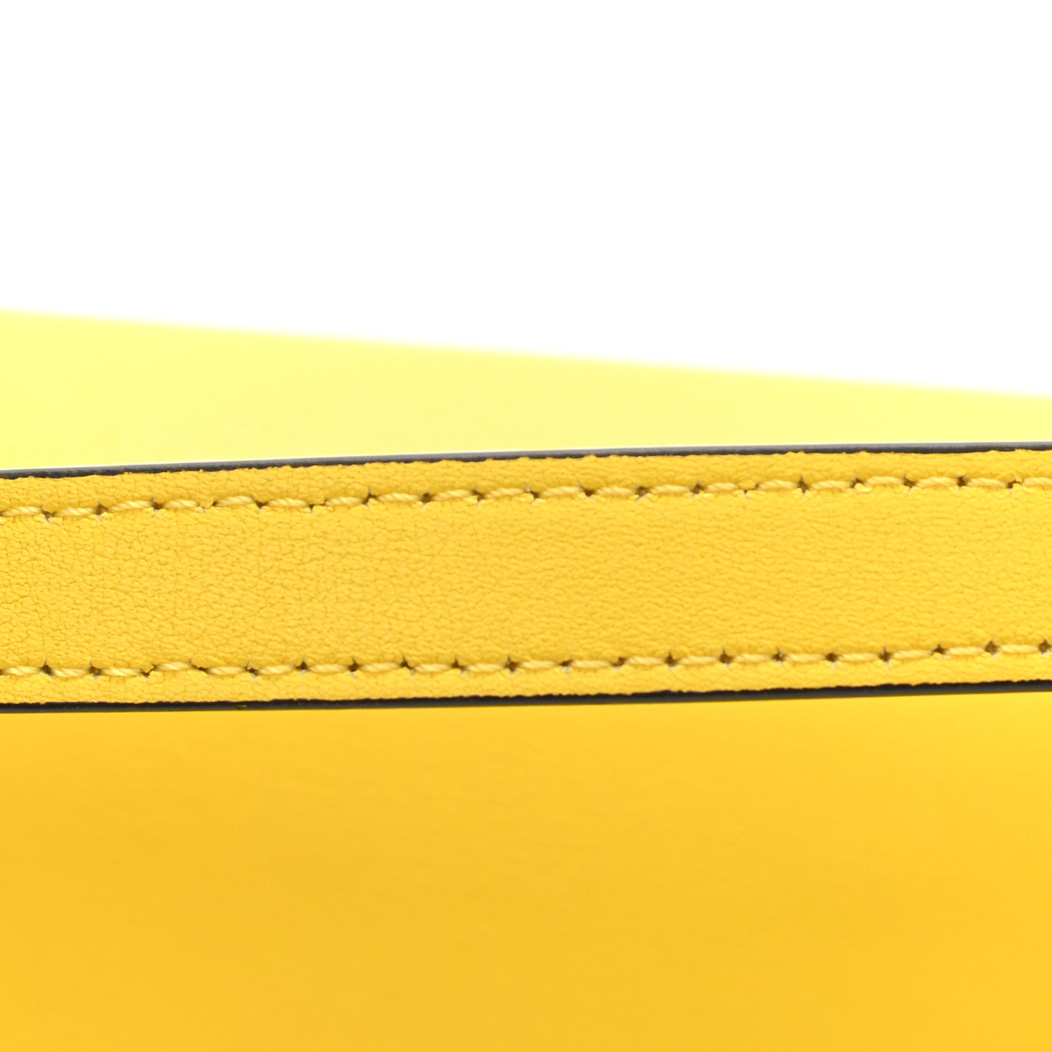 Valentino Garavani Calfskin Vlogo Loco Shoulder Bag Bright Lemon 13 of 14