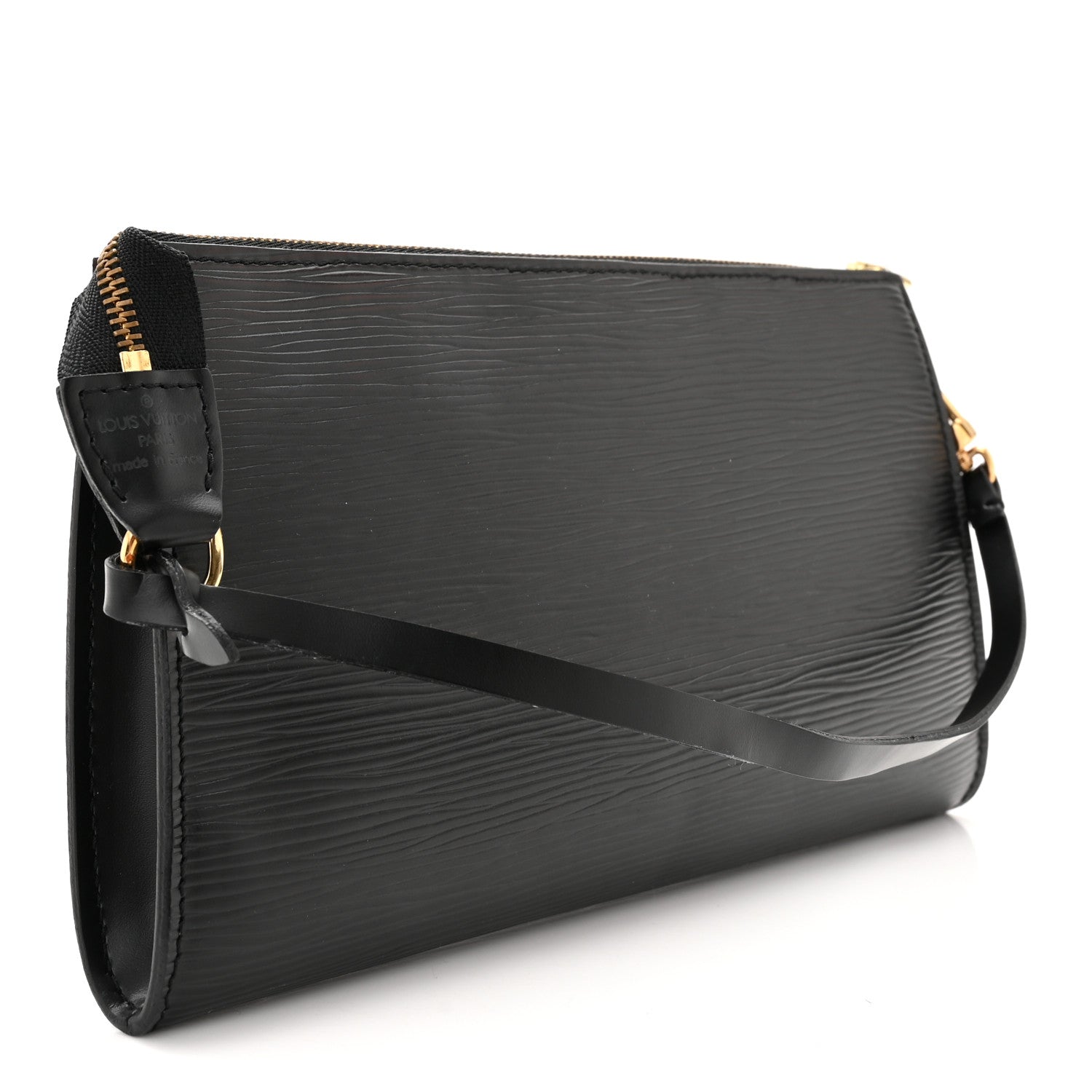 Louis Vuitton Epi Pochette Accessories 24 Black 3 of 10