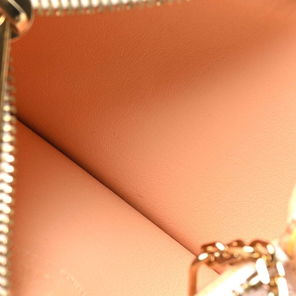 Monogram Multicolor Key Pouch White