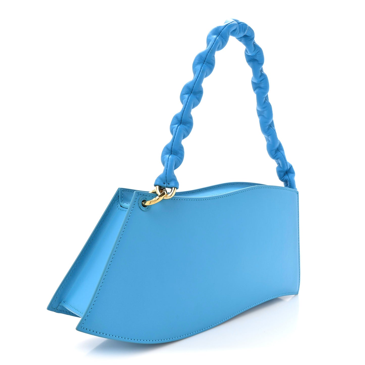 Smooth Calfskin La Vague Turquoise