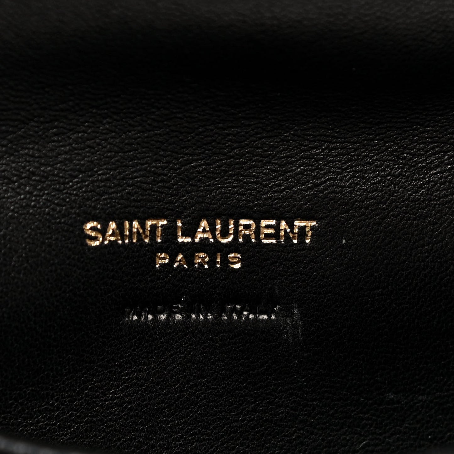Lambskin Monogram Loulou Puffer Pouch Clutch Black