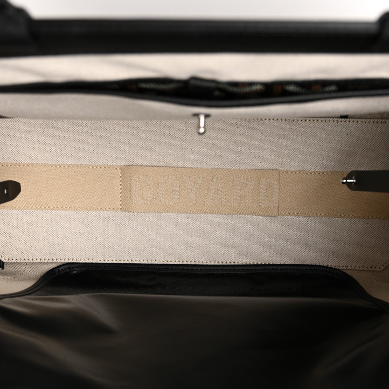 Goyard Goyardine Bellechasse Biaude MM Tote Black 6 of 10