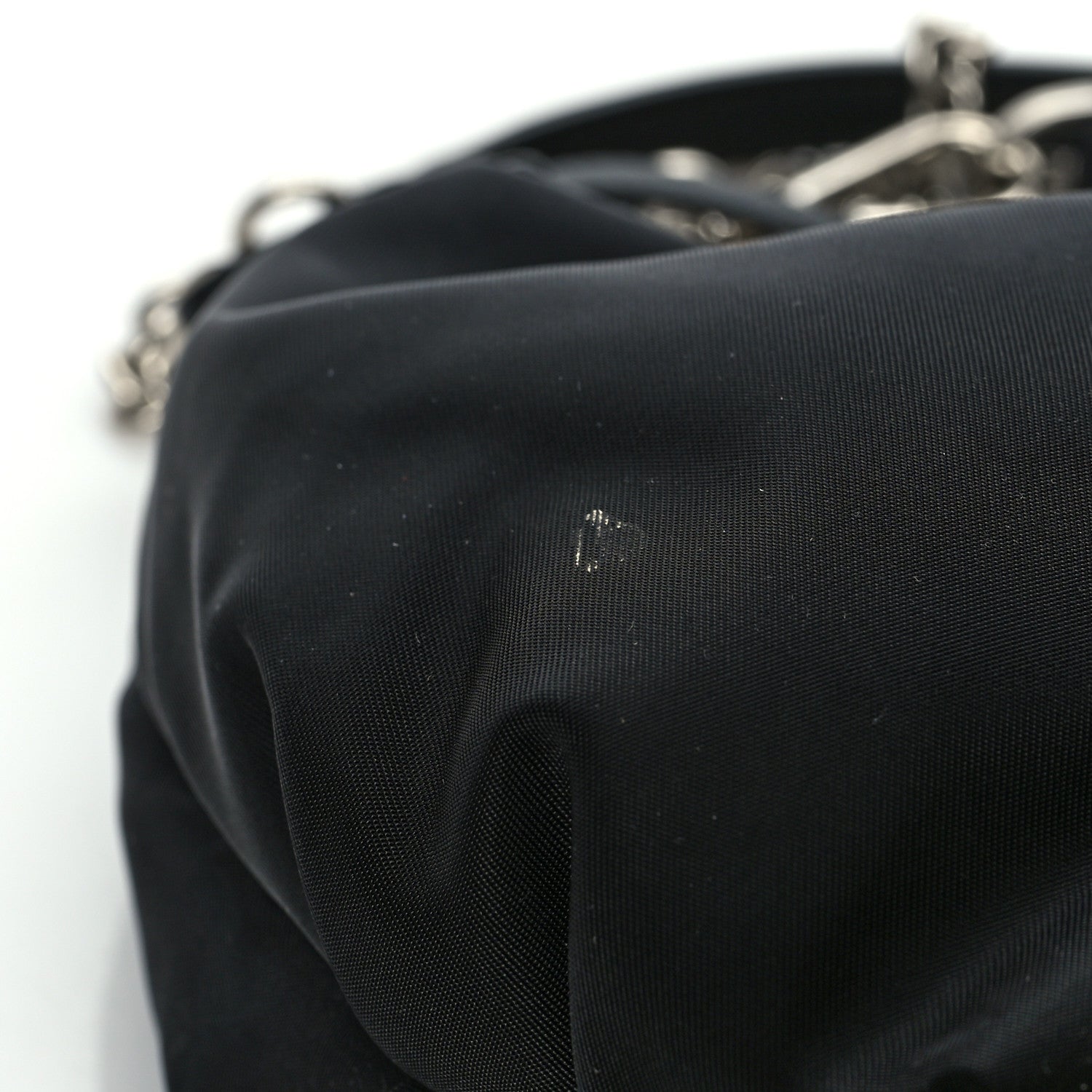 Prada Tessuto Nylon Saffiano Re-Edition 2006 Shoulder Bag Black 10 of 10