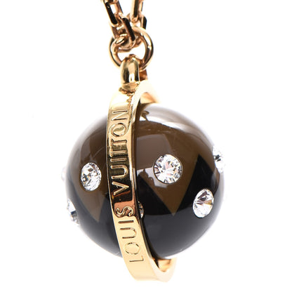 Louis Vuitton Magnetic Pendant Necklace Black 4 of 8