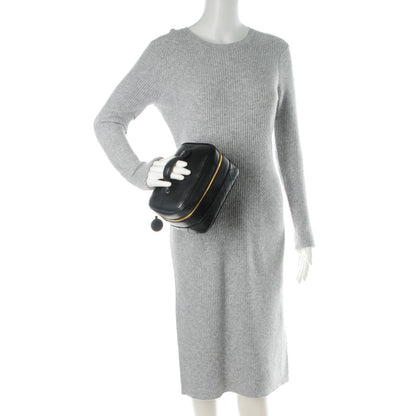 Chanel Calfskin Vanity Cosmetic Case Black 2 of 8