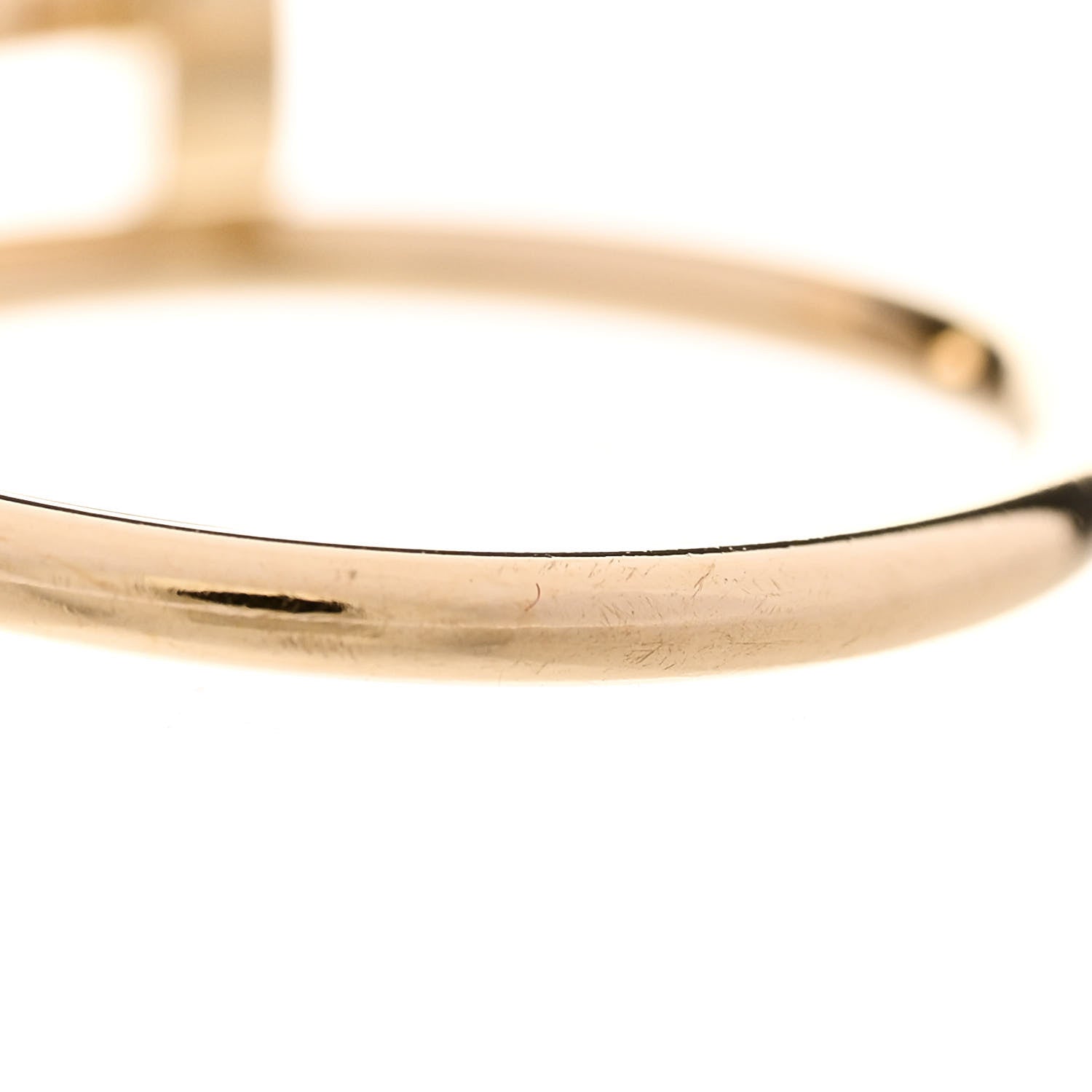 Cartier 18K Yellow Gold Small Juste Un Clou Ring 58 8.25 7 of 7