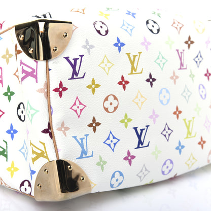 Louis Vuitton Monogram Multicolor Speedy 30 White 6 of 20