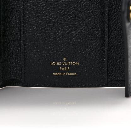 Louis Vuitton Empreinte Victorine Wallet Black 6 of 7