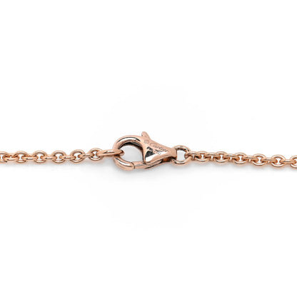 Cartier 18K Pink Gold Interlocking LOVE Necklace 3 of 4