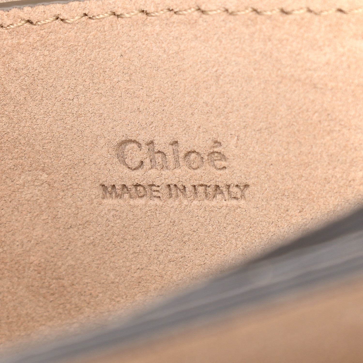 Chloe Suede Calfskin Small Faye Shoulder Bag Tobacco 7 of 9