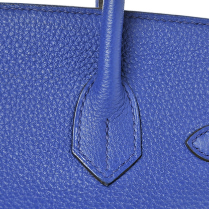 Hermes Togo Birkin 30 Bleu Electrique 58 of 87
