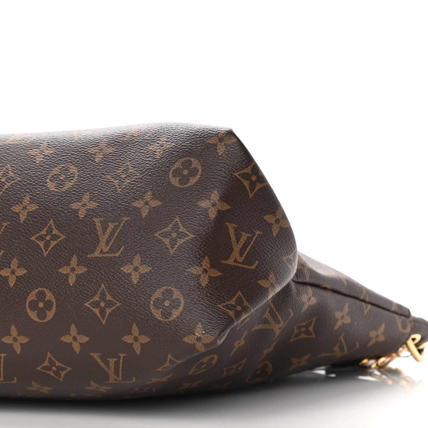 Louis Vuitton Monogram Flower Zipped Tote MM Black 10 of 10