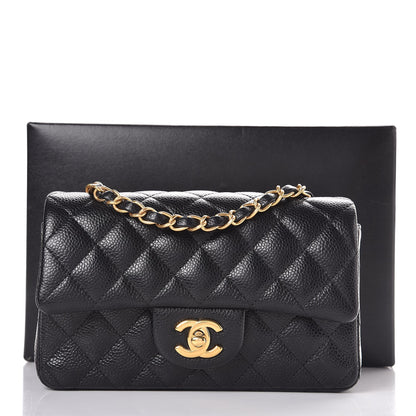 Chanel Caviar Quilted Mini Rectangular Flap Black 8 of 8