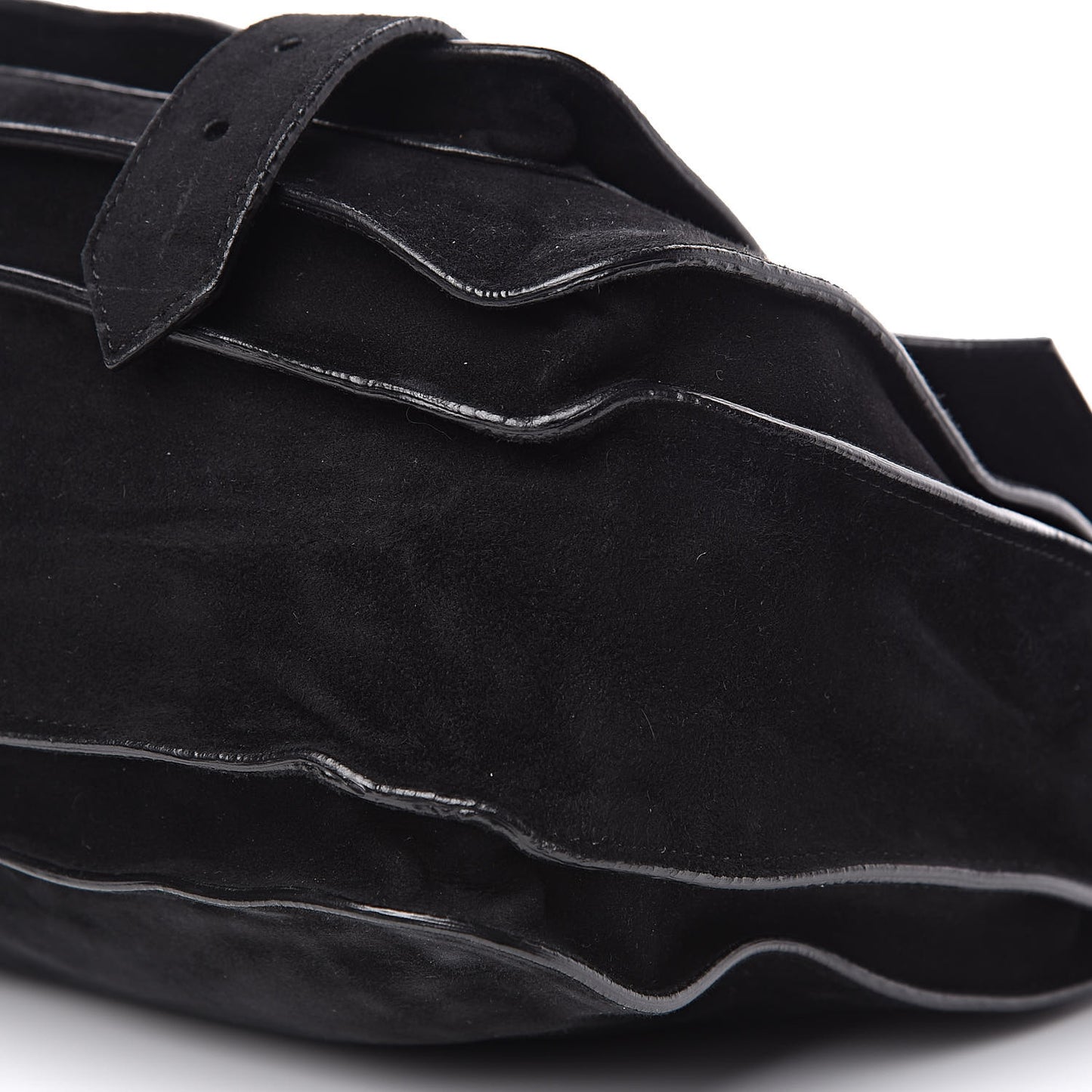 Suede Medium PS1 Satchel Black