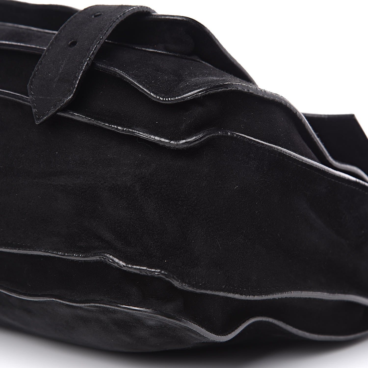 Proenza Schouler Suede Medium PS1 Satchel Black 10 of 11