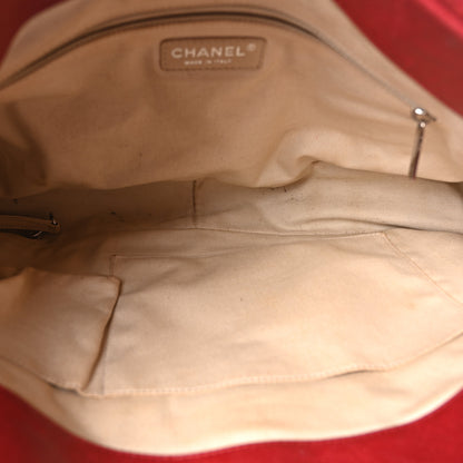 Chanel Caviar Quilted Timeless CC Soft Tote Red Red 5 of 10