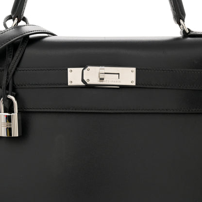 Hermes Box Kelly Sellier 32 Black 8 of 13