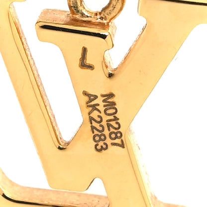 Louis Vuitton Metal Crystal LV Iconic Flower Earrings Gold Silver 5 of 6