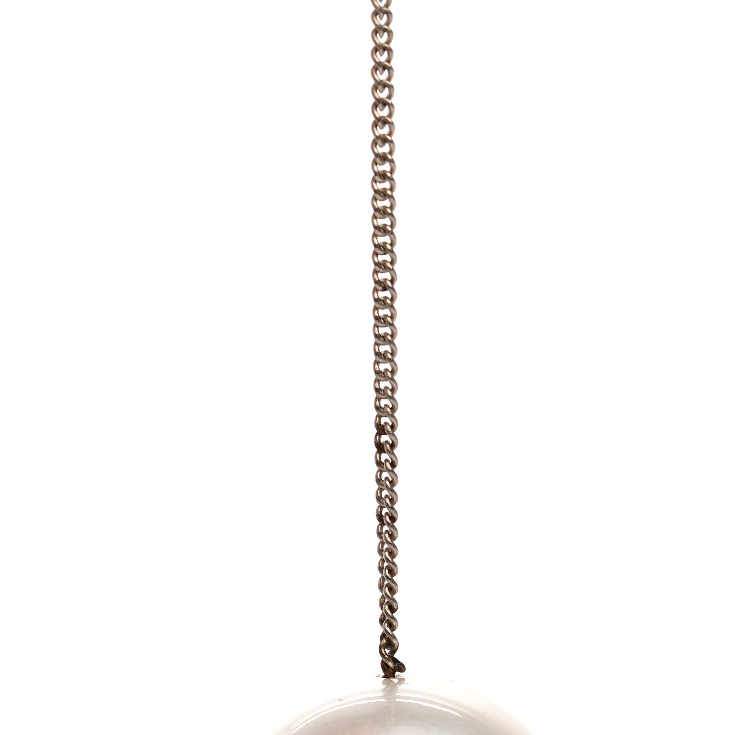Chanel Pearl CC Chain Drop Earrings Gold 5 of 5