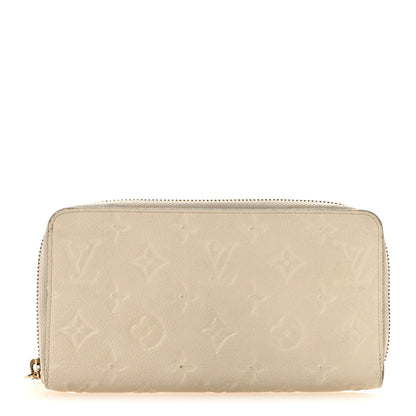 Louis Vuitton Empreinte Zippy Organizer Wallet White 1 of 10
