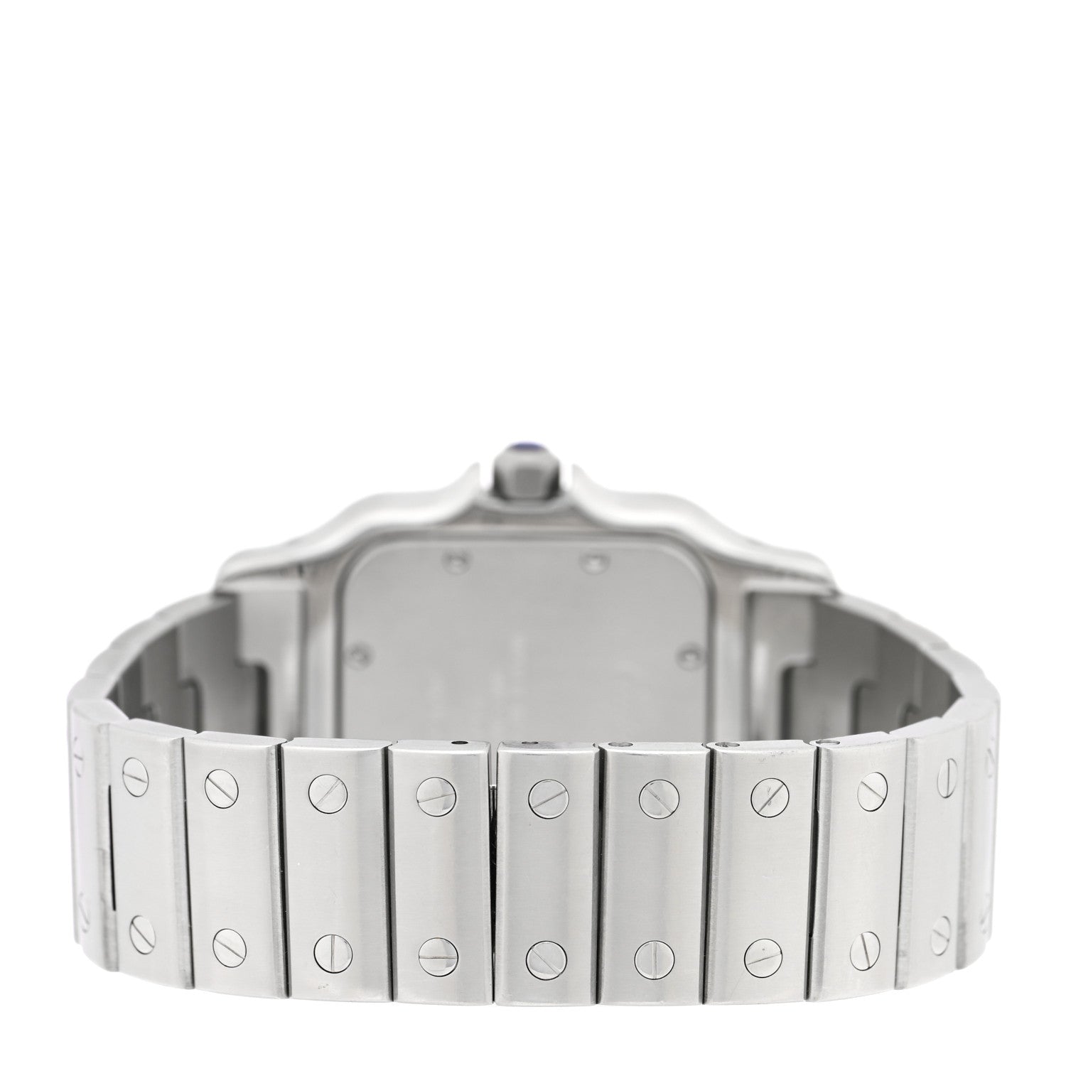 Cartier Stainless Steel 29mm Santos De Cartier Galbee Quartz Watch 3 of 4
