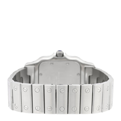 Cartier Stainless Steel 29mm Santos De Cartier Galbee Quartz Watch 3 of 4
