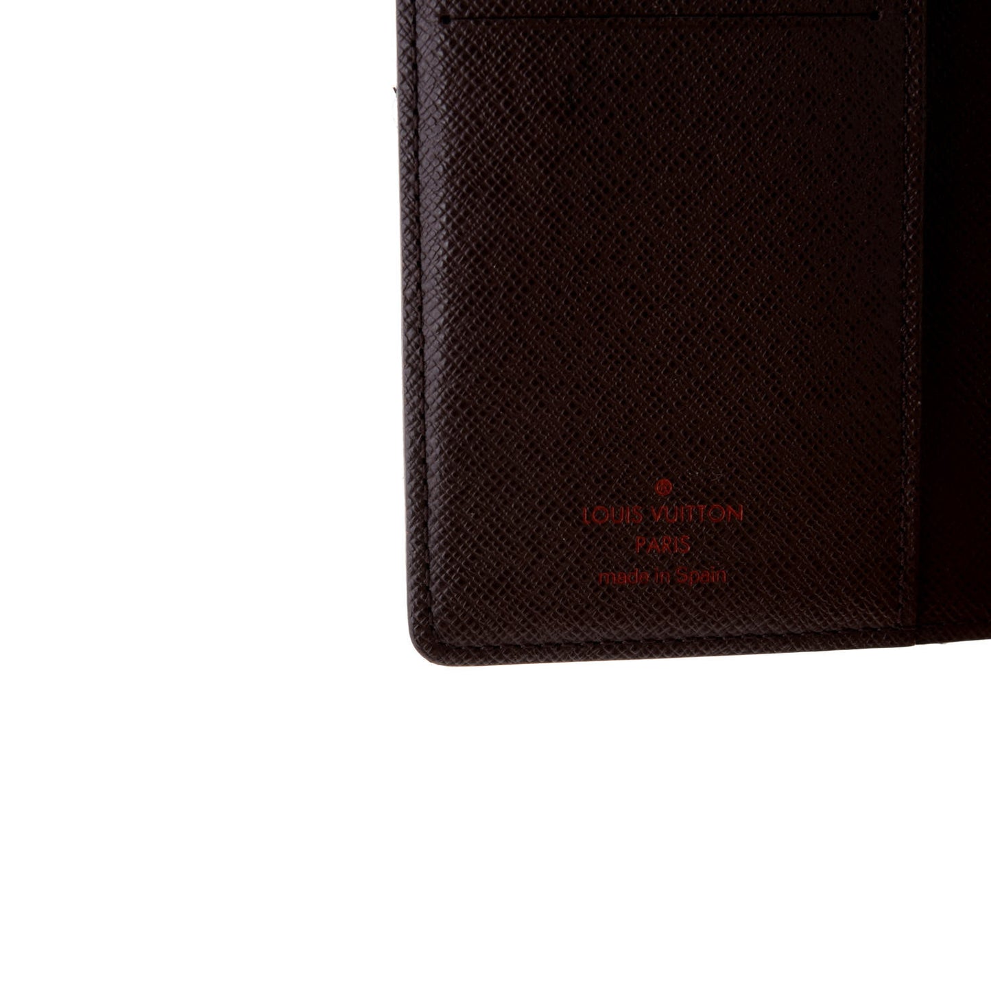 Damier Ebene Small Ring Agenda Cover