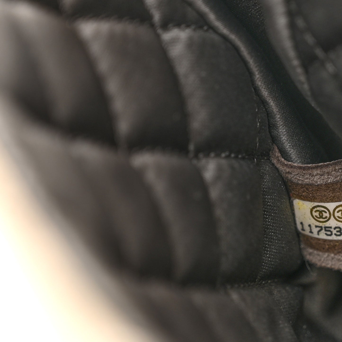 Distressed Metallic Lambskin Quilted Le Marais Ligne Flap Gold
