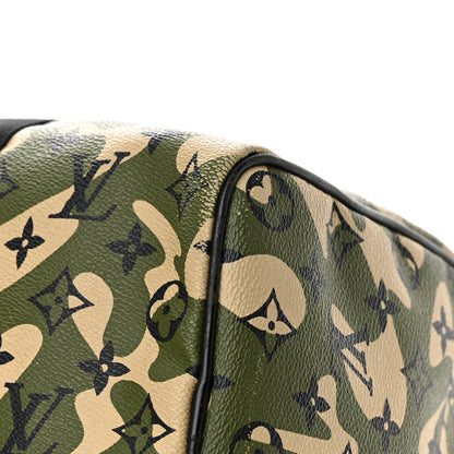 Louis Vuitton Monogramouflage Speedy 35 10 of 17