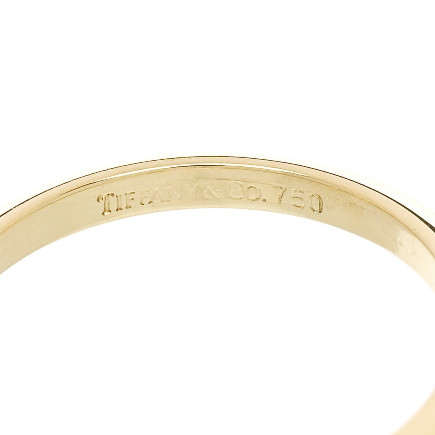 Tiffany 18K Yellow Gold 2mm Knife Edge Wedding Band Ring 47 4 4 of 4