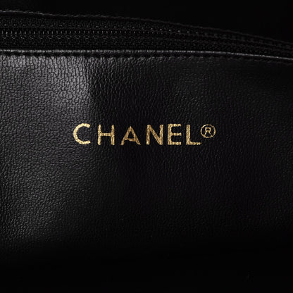 Chanel Lambskin Quilted Shoulder Bag Black 6 of 8