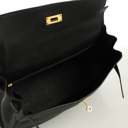 Hermes Togo Kelly Retourne 32 Black 10 of 19