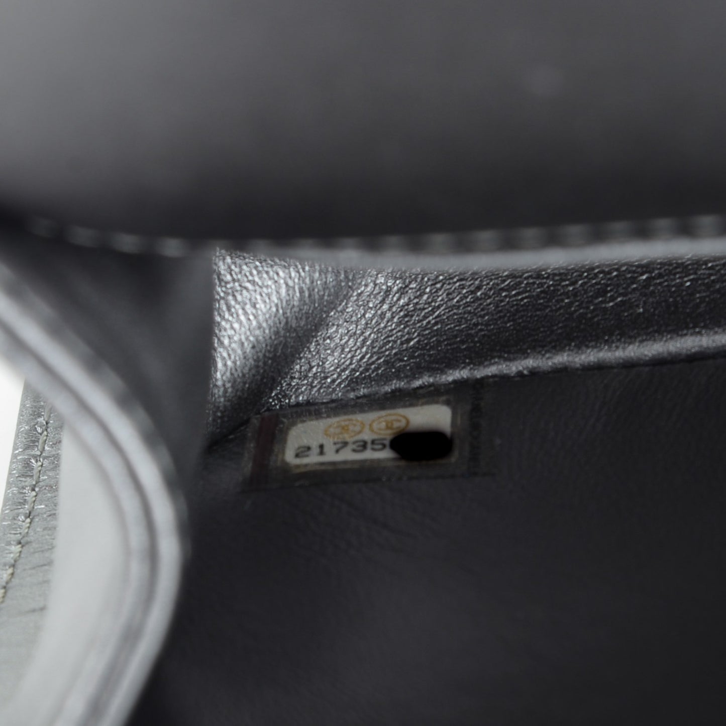 Galuchat Stingray Small Boy Flap Silver