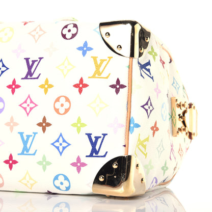 Louis Vuitton Monogram Multicolor Speedy 30 White 8 of 8