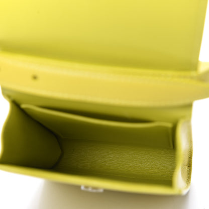 Balenciaga Calfskin Phone Holder Bag Lime 5 of 9