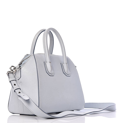 Givenchy Sugar Goatskin Mini Antigona Baby Blue 3 of 16