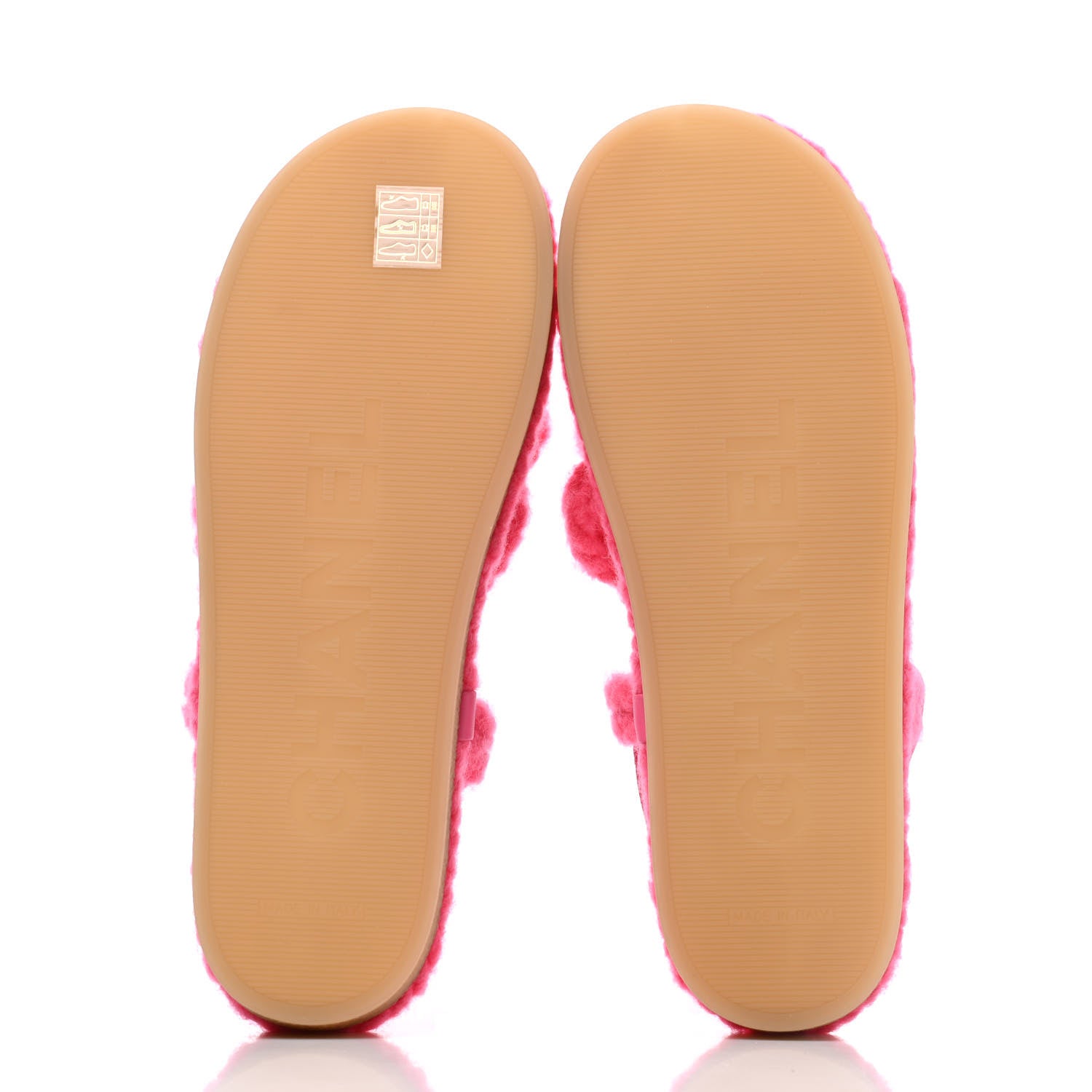 Chanel Cord Lambskin Quilted Logo Sandals 41 Pink 5 of 9