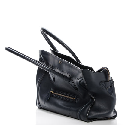 Celine Smooth Calfskin Shoulder Luggage Navy 8 of 10