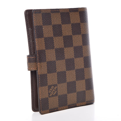 Louis Vuitton Damier Ebene Small Ring Agenda Cover 3 of 9