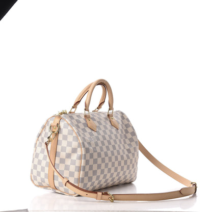 Louis Vuitton Damier Azur Speedy Bandouliere 30 3 of 9