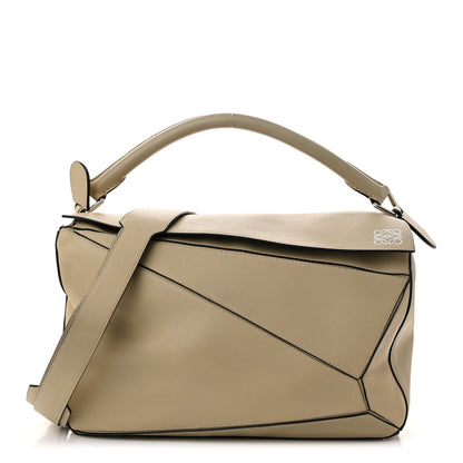 Loewe Calfskin Large Puzzle Bag Piedra 1 of 13
