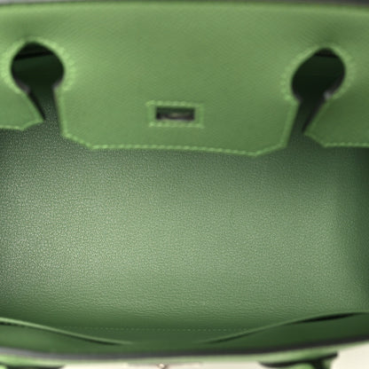 Hermes Epsom Sellier Birkin 30 Vert Criquet 5 of 11