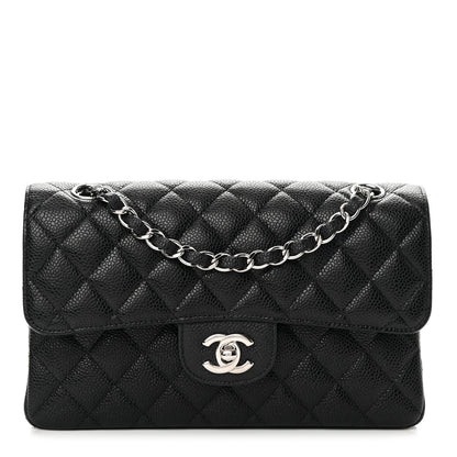 Chanel Caviar Quilted Small Double Flap Black 1 of 13