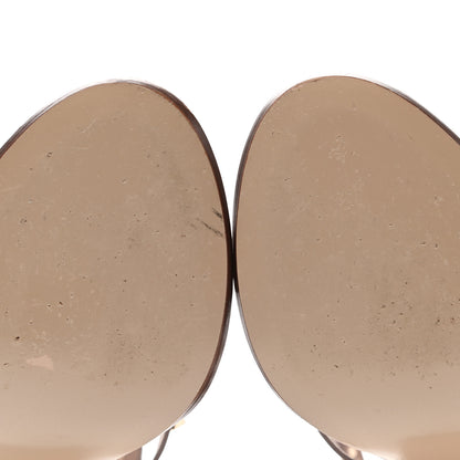 Valentino Garavani Calfskin Rockstud 90mm City Sandals 41 Poudre 8 of 10
